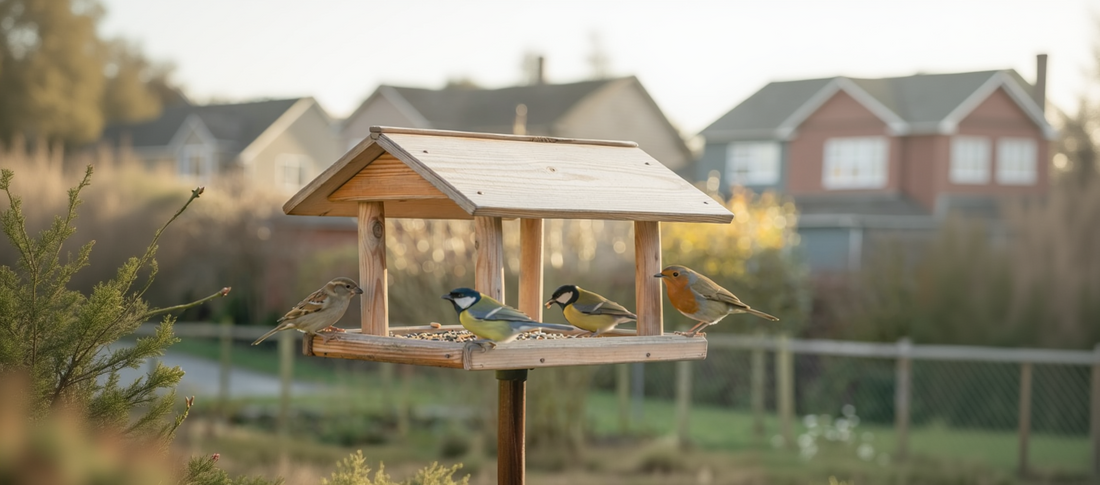 Vögel füttern im Garten verboten?