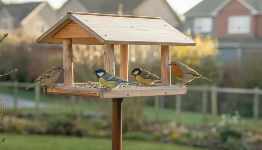 Vögel füttern im Garten verboten?