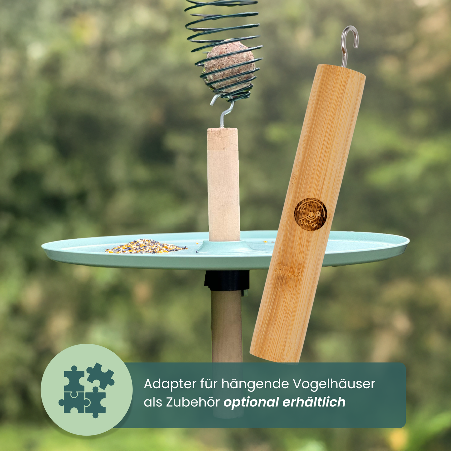 BIRFEE - Rattenschutz fürs Vogelhaus